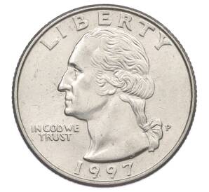 1/4 доллара (25 центов) 1997 года P США — Фото №1