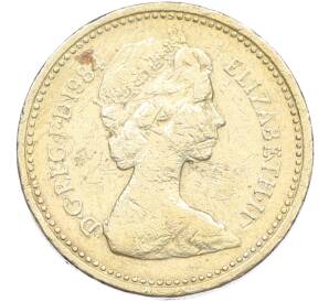 1 фунт 1984 года Великобритания — Фото №1