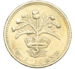 1 фунт 1984 года Великобритания — Фото №2