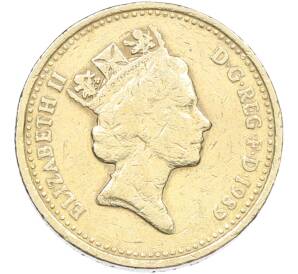 1 фунт 1989 года Великобритания — Фото №1