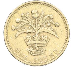 1 фунт 1989 года Великобритания — Фото №2