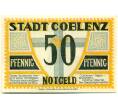 Банкнота 50 пфеннигов 1921 года Германия — Кобленц (Нотгельд) (Артикул: K10-12691) — Фото №1