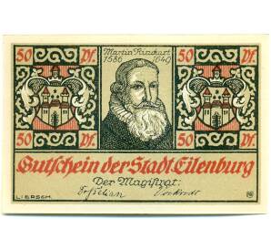 50 пфеннигов 1921 года Германия — Айленбург (Нотгельд) — Фото №1