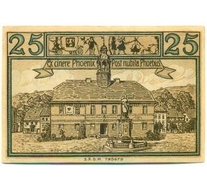 25 пфеннигов 1914-1924 года Германия — Лен (Нотгельд) — Фото №2