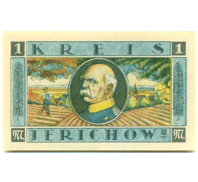 Банкнота 1 марка 1921 года Германия — Йерихов (Нотгельд) (Артикул: K10-12722) — Фото №1