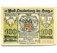 Банкнота 100 пфеннигов 1921 года Германия — Бад-Лаутерберг-им-Гарц (Нотгельд) (Артикул: K10-12739) — Фото №2