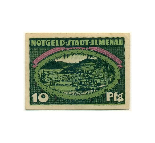 Банкнота 10 пфеннигов 1921 года Германия — Ильменау (Нотгельд) (Артикул: K10-12744) — Фото №1