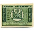Банкнота 10 пфеннигов 1921 года Германия — Ильменау (Нотгельд) (Артикул: K10-12744) — Фото №2