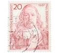 Почтовая марка 20 пфеннигов 1957 года Западная Германия (ФРГ) «350-летие со дня его рождения Пауля Герхардта» (Артикул: T11-38587) — Фото №1