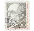 Почтовая марка 20 пфеннигов 1965 года Западная Германия (ФРГ) «Отто фон Бисмарк» (Артикул: T11-38593) — Фото №1
