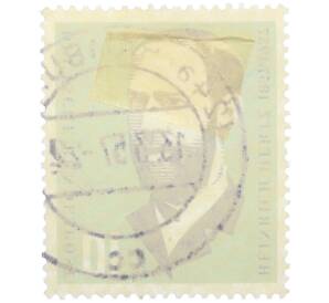 Почтовая марка 10 пфеннигов 1957 года Западная Германия (ФРГ) «Генрих Герц» — Фото №2