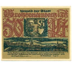 50 пфеннигов 1921 года Германия — Гросбрайтенбах (Нотгельд) — Фото №2