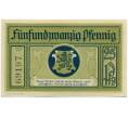 Банкнота 25 пфеннигов 1921 года Германия — Лойтенберг (Нотгельд) (Артикул: K10-12763) — Фото №2