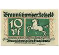 Банкнота 10 пфеннигов 1921 года Германия — Брауншвейг (Нотгельд) (Артикул: K10-12767) — Фото №1