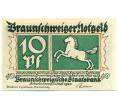Банкнота 10 пфеннигов 1921 года Германия — Брауншвейг (Нотгельд) (Артикул: K10-12772) — Фото №1