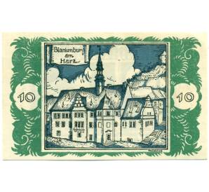 10 пфеннигов 1921 года Германия — Брауншвейг (Нотгельд) — Фото №2