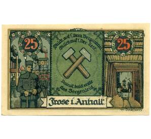 25 пфеннигов 1921 года Германия — Фрозе Анхальт (Нотгельд) — Фото №1