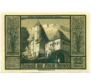 25 пфеннигов 1921 года Германия — Лобеда (Нотгельд) — Фото №1