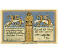 Банкнота 25 пфеннигов 1921 года Германия — Хальберштадт (Нотгельд) (Артикул: K10-12789) — Фото №2