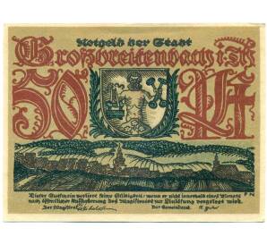 50 пфеннигов 1921 года Германия — Гросбрайтенбах (Нотгельд) — Фото №2