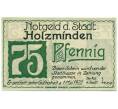Банкнота 75 пфеннигов 1922 года Германия — Хольцминден (Нотгельд) (Артикул: K10-12797) — Фото №1