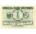 Банкнота 1 марка 1922 года Германия — Хольцминден (Нотгельд) (Артикул: K10-12803) — Фото №1