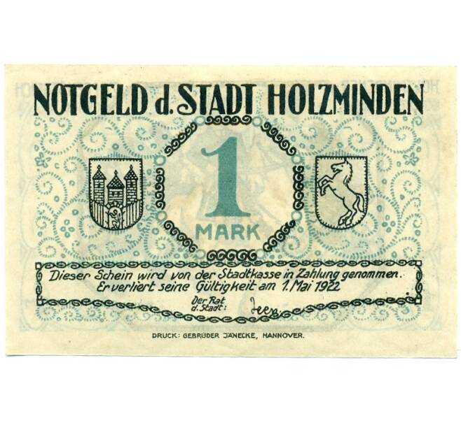Банкнота 1 марка 1922 года Германия — Хольцминден (Нотгельд) (Артикул: K10-12803) — Фото №1