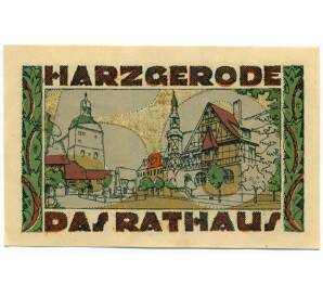 50 пфеннигов 1921 года Германия — Гарцгероде (Нотгельд) — Фото №1