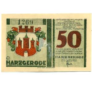 50 пфеннигов 1921 года Германия — Гарцгероде (Нотгельд) — Фото №2
