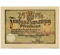 Банкнота 25 пфеннигов 1921 года Германия — Гласхютте (Баден) Нотгельд (Артикул: K10-12834) — Фото №1