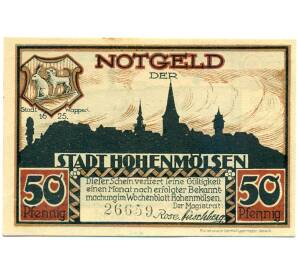50 пфеннигов 1921 года Германия — Хоэнмельзен (Нотгельд) — Фото №1