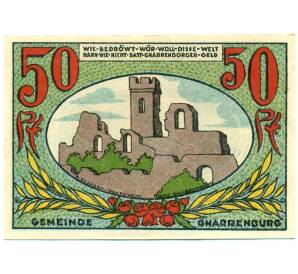 50 пфеннигов 1921 года Германия — Гнарренбург (Нотгельд) — Фото №1