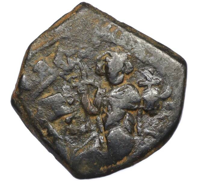 Монета Фоллис 498-1042 года Византия (Артикул: M2-92095) — Фото №1