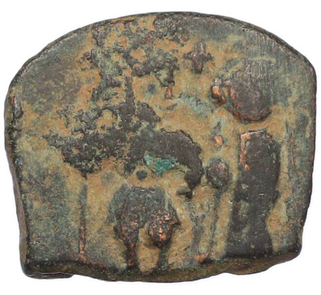 Монета Фоллис 498-1042 года Византия (Артикул: M2-92097) — Фото №2