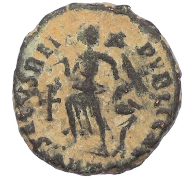 Монета AE4 388-393 года Римская Империя — Феодосий I Великий (Артикул: M2-92109) — Фото №2