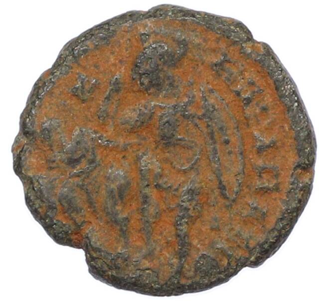 Монета AE4 351-361 года Римская Империя — Констанций II (Артикул: M2-92110) — Фото №2