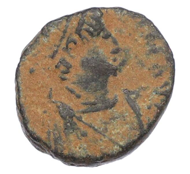 Монета AE4 388-393 года Римская Империя — Феодосий I Великий (Артикул: M2-92112) — Фото №1