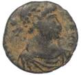 Монета AE4 408-423 года Римская Империя — Феодосий II (Артикул: M2-92113) — Фото №1