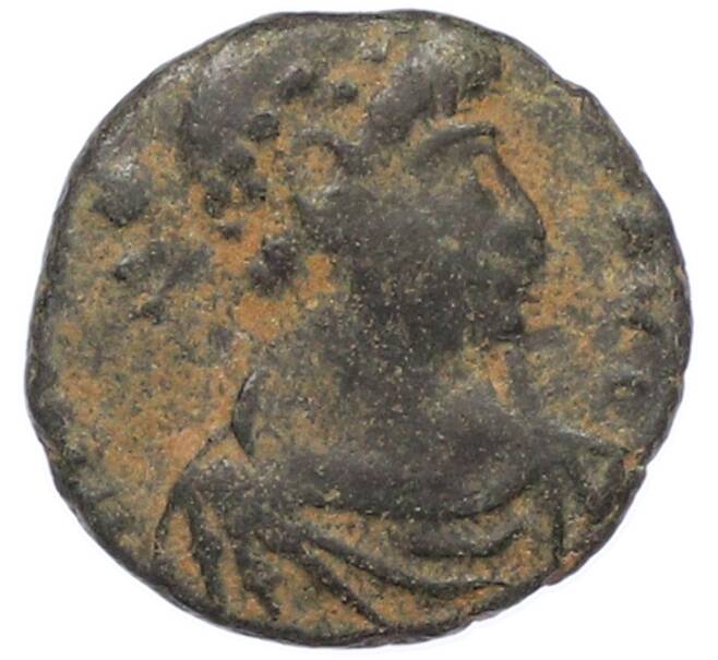 Монета AE4 408-423 года Римская Империя — Феодосий II (Артикул: M2-92113) — Фото №1