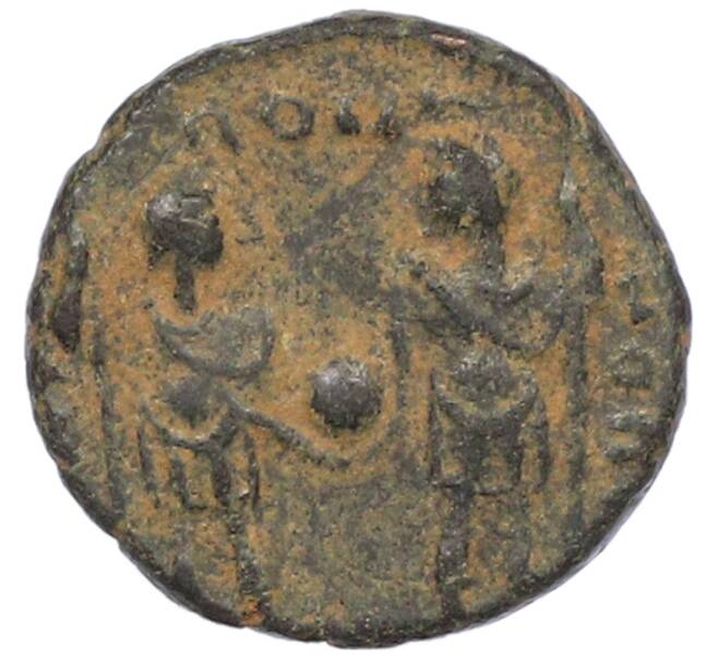 Монета AE4 408-423 года Римская Империя — Феодосий II (Артикул: M2-92113) — Фото №2