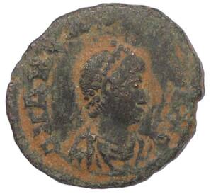 AE4 383-392 года Римская Империя — Феодосий I Великий — Фото №1