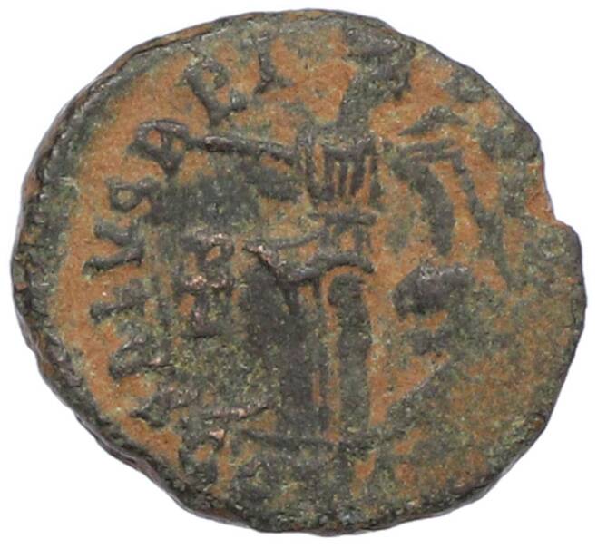 Монета AE4 383-392 года Римская Империя — Феодосий I Великий (Артикул: M2-92117) — Фото №2
