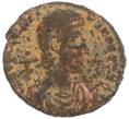 Монета AE3 351-361 года Римская Империя — Констанций II (Павший всадник) (Артикул: M2-92131) — Фото №1