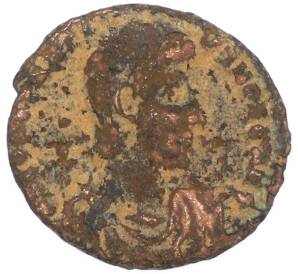 AE3 351-361 года Римская Империя — Констанций II (Павший всадник) — Фото №1