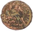 Монета AE3 351-361 года Римская Империя — Констанций II (Павший всадник) (Артикул: M2-92131) — Фото №2