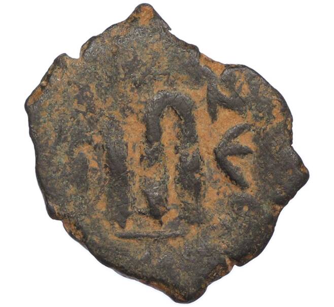 Монета Фоллис 641-668 года Византия — Констанс II (Артикул: M2-92134) — Фото №1