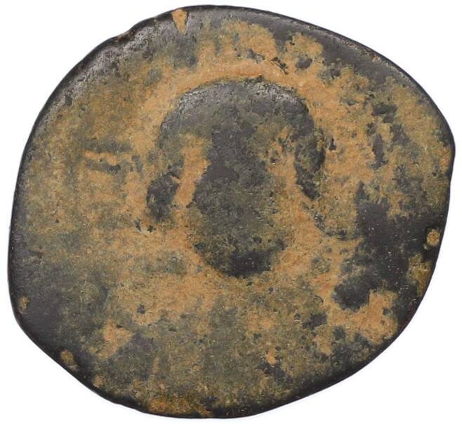 Монета Фоллис 498-1042 года Византия (Артикул: M2-92136) — Фото №2