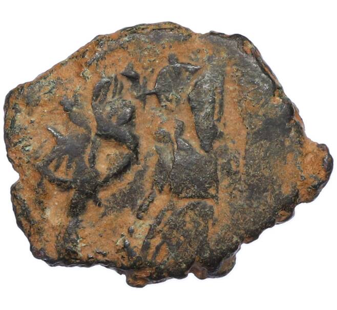 Монета Фоллис 498-1042 года Византия (Артикул: M2-92140) — Фото №1