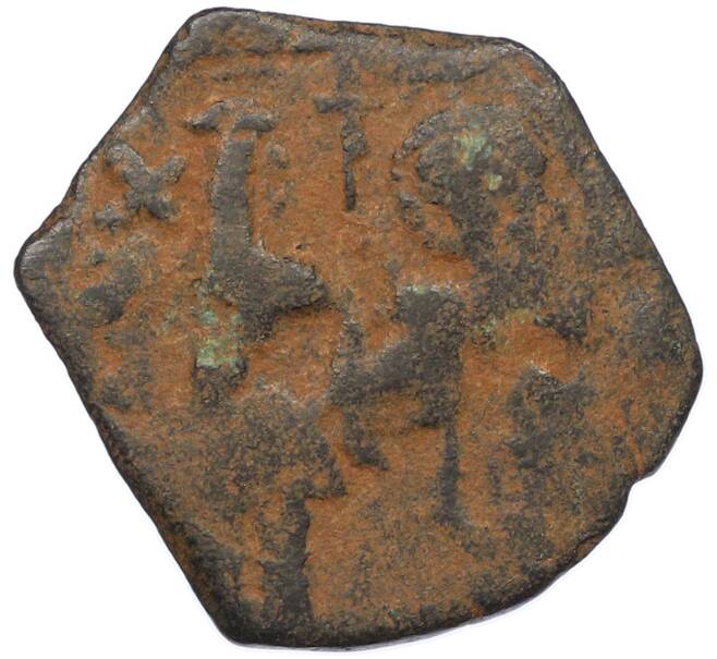 Монета Фоллис 498-1042 года Византия (Артикул: M2-92156) — Фото №2