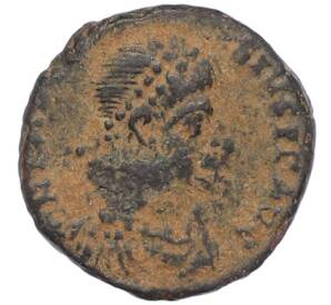 AE4 378-383 года Римская Империя — Феодосий I Великий (Клятва) — Фото №1